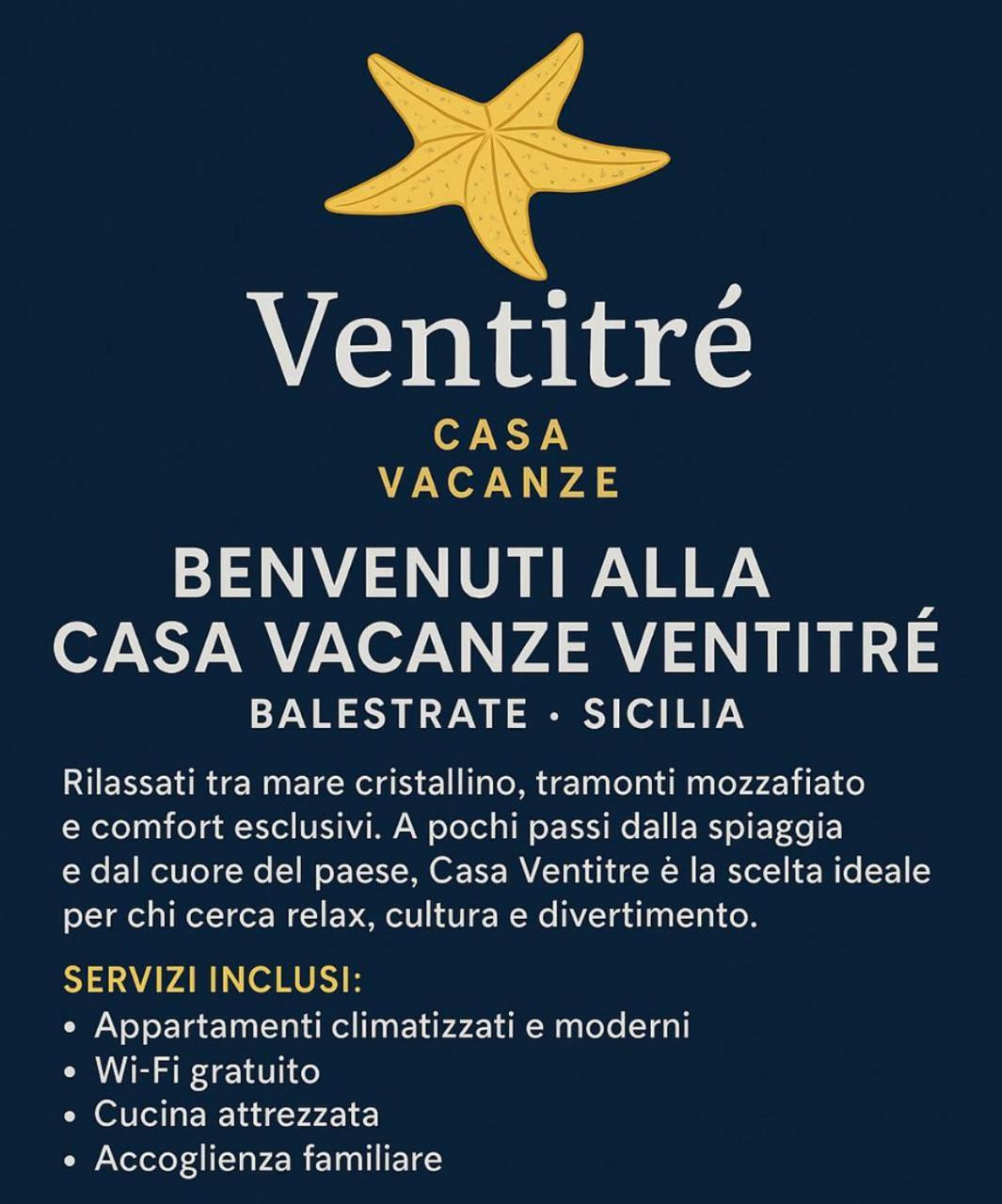Casa Ventitre Balestrate Exterior foto
